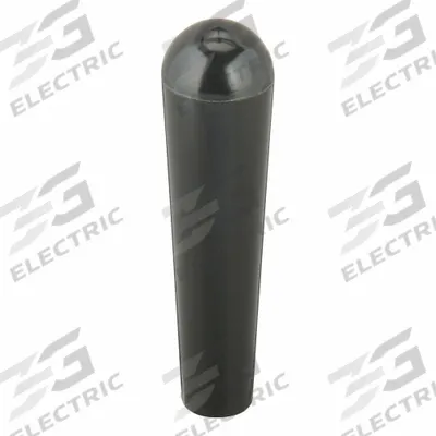 DAVIES Hand Knob: Tapered, Thermoset, 3/8"-16, 15 mm Thread Lg - Long Tapered Knobs with Threaded Hole