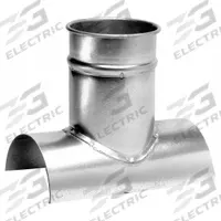 14"dia 2"L 90° GSteel Tap-In Branch: Steel, For 14 in Duct Dia, 12 in Overall Lg, 90° Angle (MPN 8040302842). Key specifications — Brand: NORDFAB.