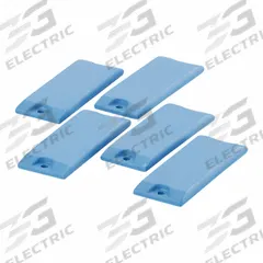 IFM RFID Tag: Rectangle, Screw/Stick-On, 13.56 MHz, IP68, ABS, 5 Pack Quanity, 90 mm x 34 mm x 7 mm (MPN E80343). Key specifications — Mounting Type: Stick-On; Brand: IFM; Application: Metal Material; IP Rating: IP68; Tag Material: ABS; Operating Frequency: 13.56 MHz.