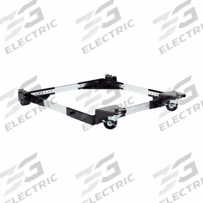 JET Mobile Base: 1,200 lb Load Capacity - Universal Mobile Machine Bases