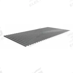 TENNSCO Decking: 96 in x 48 in x 9/16 in, 22 ga Decking, Steel, 4,150 lb Load Capacity (MPN BSD-9648). Key specifications — Decking Material: Steel; Frame Finish: Powder Coated; Color: Industrial Gray; Includes: (8) Panels; Brand: TENNSCO.