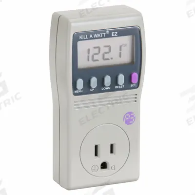 P3 Data Logger: Battery, ±0.2% AC Volt Accuracy, 2 1/2 in Overall Wd, 5 1/8 in Overall Ht - Portable KWH Recorders