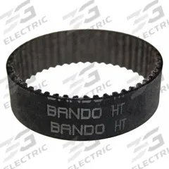 BANDO Timing Belt: One Side, Curvilinear, Synchro-Link® HT, 3 mm Pitch, 9 mm Top Wd, 225-3M-9, Nylon. Key specifications — Industry Number: 225-3M-9; Brand: BANDO.