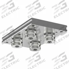 HEPCOMOTION GV3 Carriage: For 44 mm Rail Wd, Roller, GV3 Std Carriage, 35.8 mm Carriage Ht, Aluminum (MPN AU4434L180DR). Key specifications — Carriage Material: Aluminum; Roller Material: Stainless Steel; Size: 44; Brand: HEPCOMOTION; Features: No Seals or Lubricators; Type: GV3 Standard Carriage.