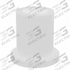 BUNTING BEARINGS Flanged Sleeve Bearing: PTFE, 1/2 in Bore, 3/4 in OD, 1 in Overall Lg, Off-White (MPN BJ7F081208). Key specifications — Brand: BUNTING BEARINGS; Color: Off-White.