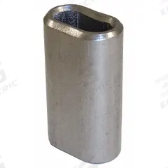 LOOS Wire Rope Oval Sleeve: Oval Sleeve, 1/32 in Compatible Rope Dia, Stainless Steel, For Lifting (MPN SL11-1). Key specifications — Material: Stainless Steel; Brand: LOOS; Finish: Plain.