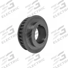 APPROVED VENDOR Timing Belt Pulley: Trapezoidal, Bushed, For H Timing Belt Section, For 1 in Belt Wd (MPN 36HQ100). Key specifications — Brand: APPROVED VENDOR; Tooth Profile: Trapezoidal; Finish: Black Oxide; For Bushing Type: Split Taper.