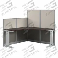 BUSH BUSINESS FURNITURE Modular Cubicle Workstation: 63 in Overall Ht, 64 in Overall Wd, Cherry (MPN WC36894-03K). Key specifications — Brand: BUSH BUSINESS FURNITURE; Office Cubicle Color: Cherry.