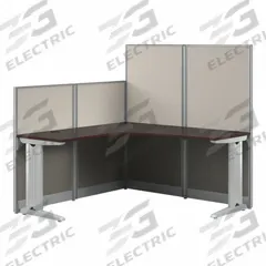 BUSH BUSINESS FURNITURE Modular Cubicle Workstation: 63 in Overall Ht, 64 in Overall Wd, Cherry (MPN WC36894-03K). Key specifications — Brand: BUSH BUSINESS FURNITURE; Office Cubicle Color: Cherry.