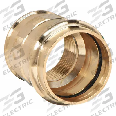 VIEGA PROPRESS Crimp Adapter Fitting: Straight, 1 in CTS x 1 in Pipe size, Press-fit x FNPT - Plumbing Copper & Bronze Press Tube Fittings