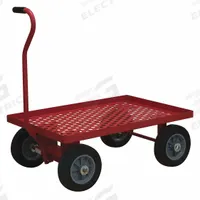 APPROVED VENDOR Wagon Truck: 1,200 lb Cap, 36 in L x 24 in W x 11 1/8 in H Deck, T-Shaped, Red (MPN 5WTP-2436-LU-10PN-17T). Key specifications — Brand: APPROVED VENDOR; Color: Red.