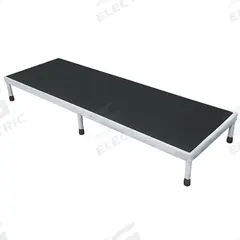 COTTERMAN Work Platform: 14 in Platform Ht - Max, 24 in Platform Wd, 96 in Platform Dp, Aluminum (MPN 1AAWP2496A8 A9-14 B1 P6). Key specifications — Brand: COTTERMAN; Color: Silver; Tread Type: Antifatigue Mat.