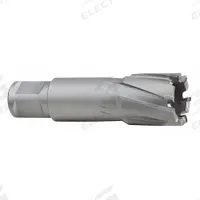 MILWAUKEE Annular Cutter: 11/16 in Cutter Dia, 2 in Max Cutting Dp, Bright, Carbide, Weldon Flat (MPN 49-59-4069). Key specifications — attr253884: No; attr253885: Bright; attr253886: Carbide; attr253887: Weldon Flat; attr253888: Fractional Inch; attr277149: MILWAUKEE.