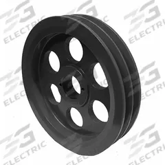 APPROVED VENDOR V-Belt Sheave: 2BK80H, 2 Groove, 7.75 in OD, Bushed Bore, H/QT, Cast Iron. Key specifications — Pulley Industry Number: 2BK80H.