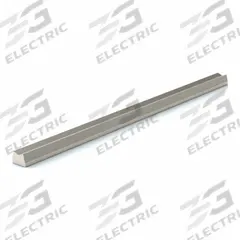 PBC LINEAR Linear Shaft Support Rail: 12 mm Shaft Dia, 1,200 mm Lg, Unfinished, Steel (MPN LSRM12-1000-SL). Key specifications — attr111735: PBC LINEAR; attr111741: Unfinished.