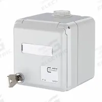 METZ CONNECT IP44SG Housing: Surface, 180° Mounting Angle, 2 Ports, Unequipped (MPN 1309460003-I). Key specifications — Includes Connector: Unequipped; Mounting Type: Surface; Product Type: Wall Outlet; Connector Color: Gray; Connection Type: Cat6A Module 180°.