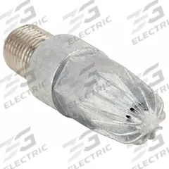 EXAIR Air Gun Nozzle: For AG210-BG, Zinc, 2 3/8 in Extension Lg, 1/4 in Male NPT Thread Size, Wide (MPN 1101). Key specifications — attr66384: Wide; attr66393: Zinc; attr66401: Yes.