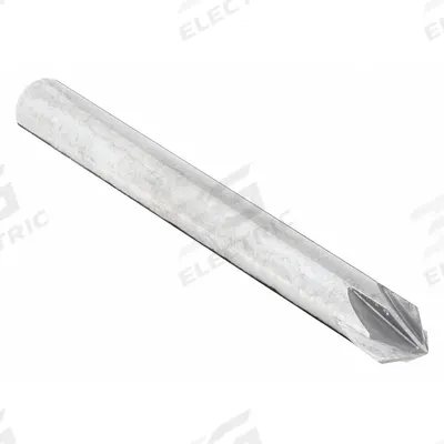 KEO Countersink: 60°, 6 Flute, 1/2 in Body Dia - Smooth-Finish Six-Flute Countersinks