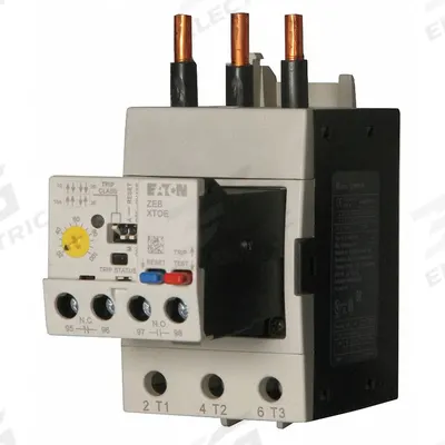 EATON Overload Relay: Electronic Protection, 3 Poles, 1NO/1NC, Phase Loss Sensitivity - IEC Electronic Overload Relays