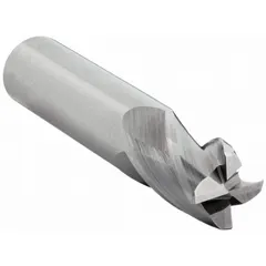 WIDIA HANITA Corner Chamfer End Mill: Carbide, TiAlN Coated, 4 Flute, 1/2" Mill Dia, 5/8" LOC (MPN I4C0500T062S)