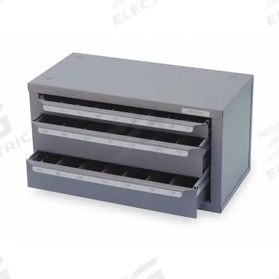 HUOT Drill Bit Dispenser: 23 Compartments - Drill Bit Chests