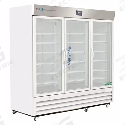 AMERICAN BIOTECH SUPPLY Lab Refrigerator: 72 cu ft, Upright, 2°C to 7°C, 34 in Overall Dp - Pharmacy & Vaccine Refrigerators
