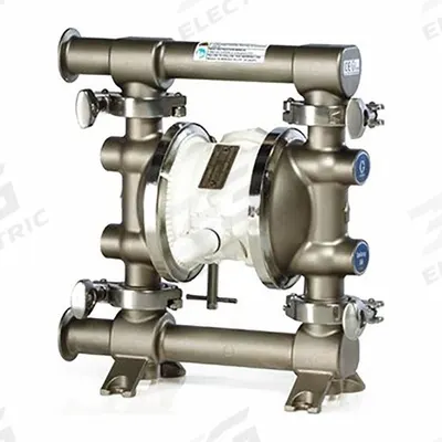 GRACO Food Grade AODD Pump: Stainless Steel, 1 in, Tri-Clamp, 16 gpm - FDA-Compliant AODD Pumps