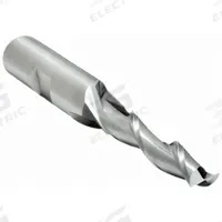 CLEVELAND Square End Mill: High Speed Steel, 2 Flute, 1/4" Mill Dia, 1-1/4" LOC, 3-1/16" OAL (MPN C39066)