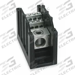BUSSMANN Power Distribution Block: Open, Lug, Lug, 6 AWG – 350 kcmil For Line Side Wire Sizes (MPN 16370-1). Key specifications — attr1361688: Surface; attr1308686: BUSSMANN; attr1361672: Aluminum.
