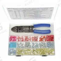 GRAINGER Wire Terminal Kit: 271 Pieces, 22 AWG – 10 AWG Wire Sizes, All-in-One Terminal Tool (MPN 24C971). Key specifications — Manufacturer Part Number: 24C971; Brand: GRAINGER; Includes: (15) 24C781; Tool Included: All-in-One Terminal Tool.