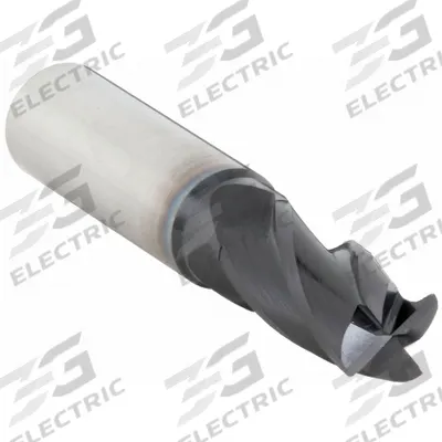 OSG Square End Mill: Carbide, TiAlN Coated, 4 Flute, 14 mm Mill Dia, 30 mm LOC - General Purpose Carbide Square End Mills