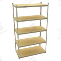 TENNSCO Boltless Shelving: 48 in x 24 in, 84 in Overall Ht, 5 Shelves, Particleboard, Powder Coated (MPN LSS-482484). Key specifications — Color: Sand; Finish: Powder Coated; Brand: TENNSCO.