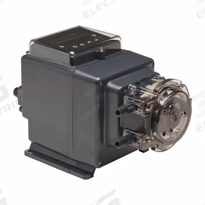 STENNER Peristaltic Chemical Metering Pump: 120V AC, 1/16 hp HP, 5 gpd Max. Flow Rate - Variable Flow Peristaltic Chemical Metering Pumps