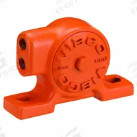 VIBCO Pneumatic Vibrator: 260 lbf, 16,000 vpm, 1/4 in NPT, V, 73 dBA, Cast Iron, Continuous (MPN V-190). Key specifications — attr671163: 73 dBA; attr671170: 260 lbf @ 80 psi; attr671165: 16,000 vpm @ 80 psi; attr671184: 1/4 in; attr671185: NPT; attr671192: NPT; attr671193: 1/4 in; attr671175: VIBCO.