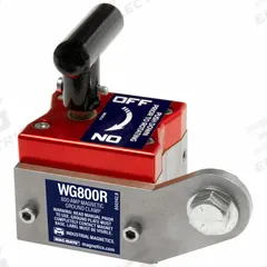 MAG-MATE Magnetic Welding Ground: 800 A, 1/0 AWG, 450 lb Max Pull, Steel (MPN WG800R). Key specifications — Manufacturer Part Number: WG800R; Brand: MAG-MATE.