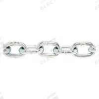 CAMPBELL Straight Chain: 1/4 in Chain Trade Size, 30 Chain Grade, Carbon Steel, Straight, Welded (MPN T0144220). Key specifications — Brand: CAMPBELL.