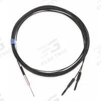 OMRON Fiber Optic Cable: Diffuse, 1/32 in dia Cylinder Pin, 2 m Cable (MPN E32-D33). Key specifications — Cable Head Type: 1/32 in dia Cylinder Pin; Compatible Product Type: Fiber Optic Sensors; Product Type: Fiber Optic Cable; Brand: OMRON.