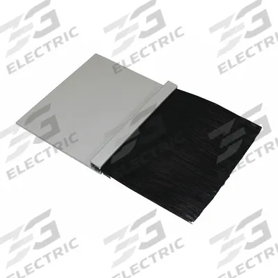 AMERICAN GARAGE DOOR SUPPLY Brush Seal: Straight, Nylon, 3 in Brush Lg - Material Handling
