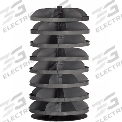 DURHAM MFG Revolving Storage Bin: 65 1/2 in x 34 in, 8 Levels, Flat Bottom - Revolving Storage Bins with Flat-Bottom Shelves