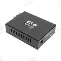 EATON TRIPP LITE Fiber to Ethernet Media Converter: 2 Ports, RJ45/SC Singlemode, Singlemode (MPN N785-INT-SC-SM). Key specifications — Port Type: RJ45; Mode Type: Singlemode; Manufacturer Part Number: N785-INT-SC-SM; Brand: EATON TRIPP LITE; Features: Completely Plug-and-Play with no Additional Software Required for Connection; Product Type: Fiber to Ethernet Media Converter; Maximum Input Voltage: 240V AC; Network Interface: 1 Gbps (Gigabit).