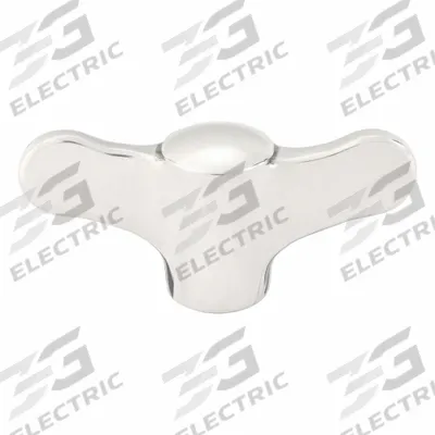 Grainger Hand Knob: Wing - Corrosion-Resistant Wing Knobs with Threaded Hole