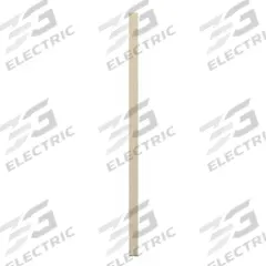 ASI GLOBAL Partition Column: Plastic Polymer, Pebble, Cream, 82 in Ht, 3 in Wd, 1 in Thick (MPN 40-90870353-9235). Key specifications — Inner Core Type: Polymer; Brand: ASI GLOBAL PARTITIONS; Color: Cream; Finish/Texture: Pebble.
