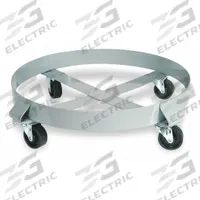 APPROVED VENDOR Drum Dolly: 1,000 lb Load Capacity, For 55 gal Container Capacity, Round, (4) Swivel (MPN 1XUZ9). Key specifications — Caster/Wheel Configuration: (4) Swivel; For Container Capacity: 55 gal; Deck Shape: Round; Brand: APPROVED VENDOR.