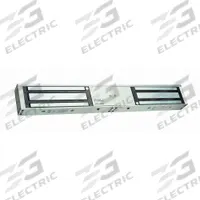 ALARM CONTROLS Electromagnetic Lock: 21 in Lg, 1 1/2 in Wd, 2 7/8 in Ht (MPN 1200D). Key specifications — Release Delay: Instantaneous; Series: 1200; Material: Aluminum; Brand: ALARM CONTROLS.