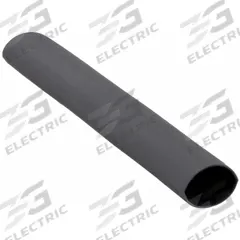 3M Heat Shrink Tubing: 0.19 in I.D. Before Shrinking, 0.06 in I.D. After Shrinking, 6 in Lg, 10 PK (MPN EPS300-3/16-6"-BLACK-10-10 PC PKS). Key specifications — Color: Black; Brand: 3M.