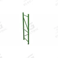 HUSKY RACK & WIRE Upright Frame: Teardrop, 10 ft Overall Ht, 36 in, Green, Steel (MPN IU18360120). Key specifications — Color: Green; Includes: 3 in x 1-5/8 in Post; Brand: HUSKY RACK & WIRE.