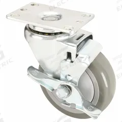 SNAP-LOC Caster 4 In.,Swivel,375 lb Capacity: Fits Snap-Loc Brand (MPN SLAC4S). Key specifications — For Use With Grainger Item Number: 19H365; For Use With Mfr. Model Number: GR-1500PCB219-PU; Fits Brand: Snap-Loc; Product Type: Caster 4 In.,Swivel,375 lb Capacity; Brand: SNAP-LOC.