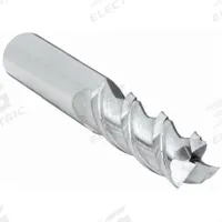 APPROVED VENDOR Square End Mill: Carbide, 3 Flute, 3/8" Mill Dia, 1-3/8" LOC, 3" OAL (MPN 273-371375)