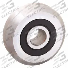 PBC LINEAR V-Guide Wheel Bearing: 2.36 in OD, 52100 Steel, For Size 4 V-Guide Rails, VWS4. Key specifications — Material: 52100 Steel; Lubrication: Permanently Greased; For Use With: V-Guide Rail; Manufacturer Part Number: VWS4; Brand: PBC LINEAR; Size: 4; Bearing Protection: Sealed; For Rail Size: Size 4 V-Guide.