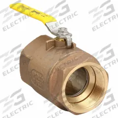 APOLLO Manual Two-Way Ball Valve: 3 in, Bronze, Straight, FNPT x FNPT, 600 psi Max. Pressure (CWP) (MPN 7010010). Key specifications — Brand: APOLLO; Handle: Lever.